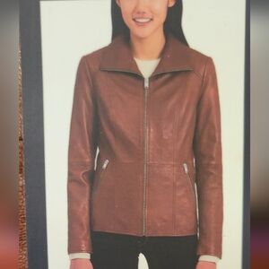 Marc New York Women's 100% Leather Jacket
